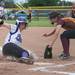 Pioneer's Katherine Leite slides home to score Pioneer's first run of the game against Dexter.
Courtney Sacco I AnnArbor.com